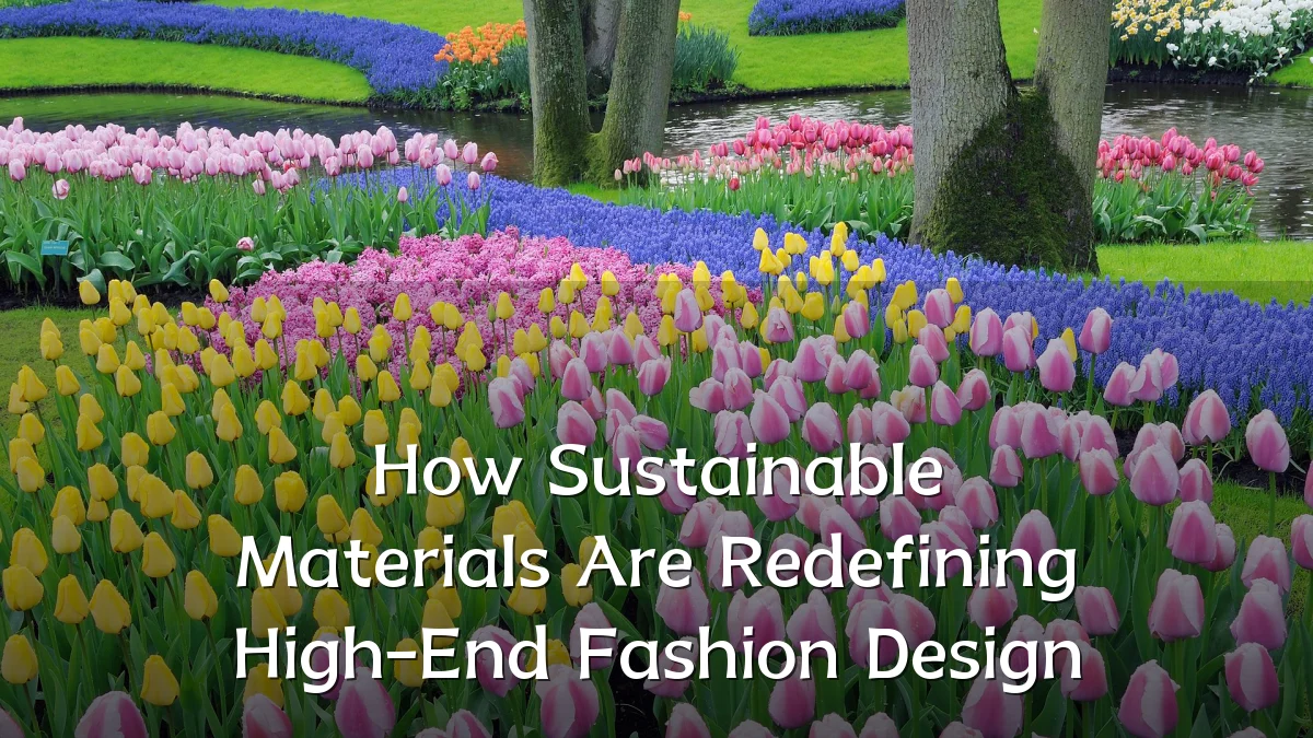 How Sustainable Materials Are Redefining High-End Fashion Design
