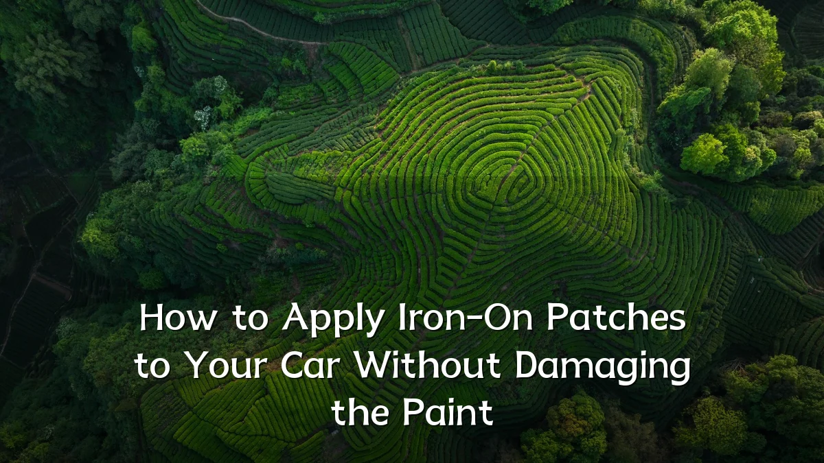 How to Apply Iron-On Patches to Your Car Without Damaging the Paint