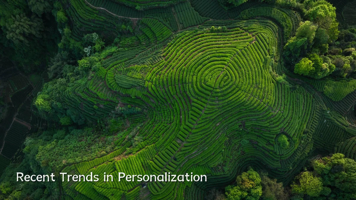 Recent Trends in Personalization