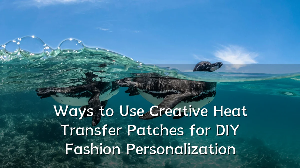 Ways to Use Creative Heat Transfer Patches for DIY Fashion Personalization