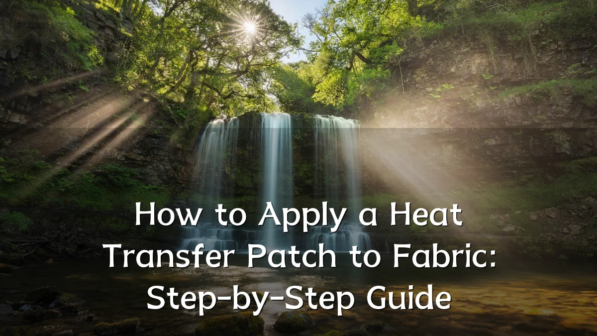 How to Apply a Heat Transfer Patch to Fabric: Step-by-Step Guide