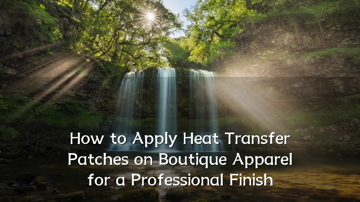 How to Apply Heat Transfer Patches on Boutique Apparel for a Professional Finish