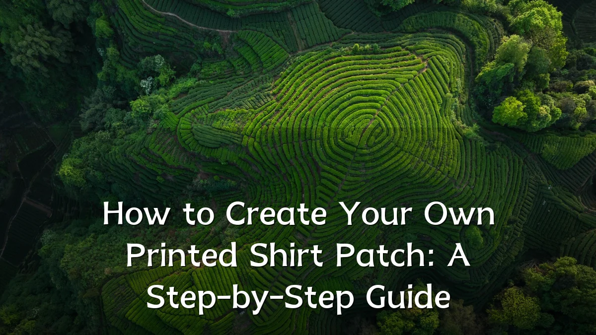 How to Create Your Own Printed Shirt Patch: A Step-by-Step Guide