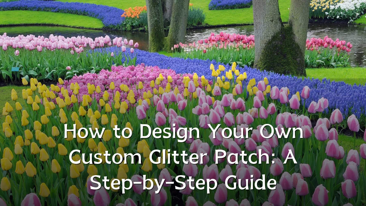 How to Design Your Own Custom Glitter Patch: A Step-by-Step Guide
