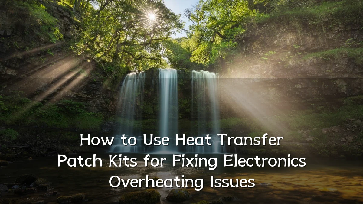 How to Use Heat Transfer Patch Kits for Fixing Electronics Overheating Issues
